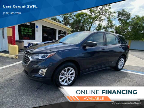 2018 Chevrolet Equinox for sale at Used Cars of SWFL in Fort Myers FL