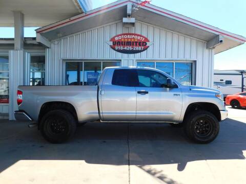 2018 Toyota Tundra for sale at Motorsports Unlimited in McAlester OK