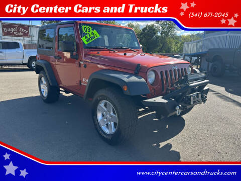 2009 Jeep Wrangler for sale at City Center Cars and Trucks in Roseburg OR