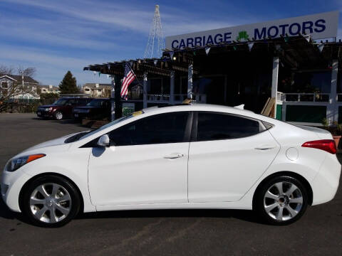 2011 Hyundai Elantra for sale at Carriage Motors Car & Truck in Santa Rosa CA