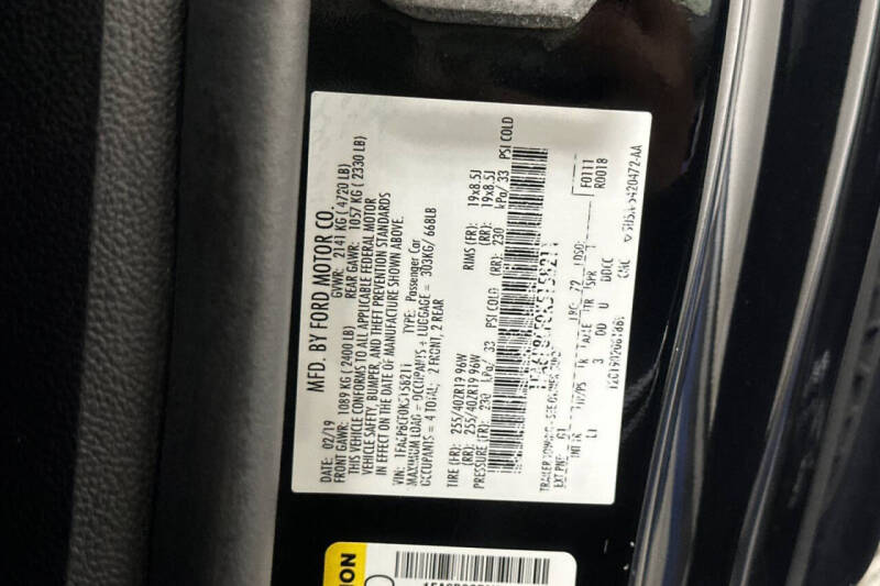 2019 Ford Mustang GT Premium