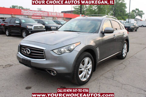 2013 Infiniti FX37 for sale at Your Choice Autos - Waukegan in Waukegan IL