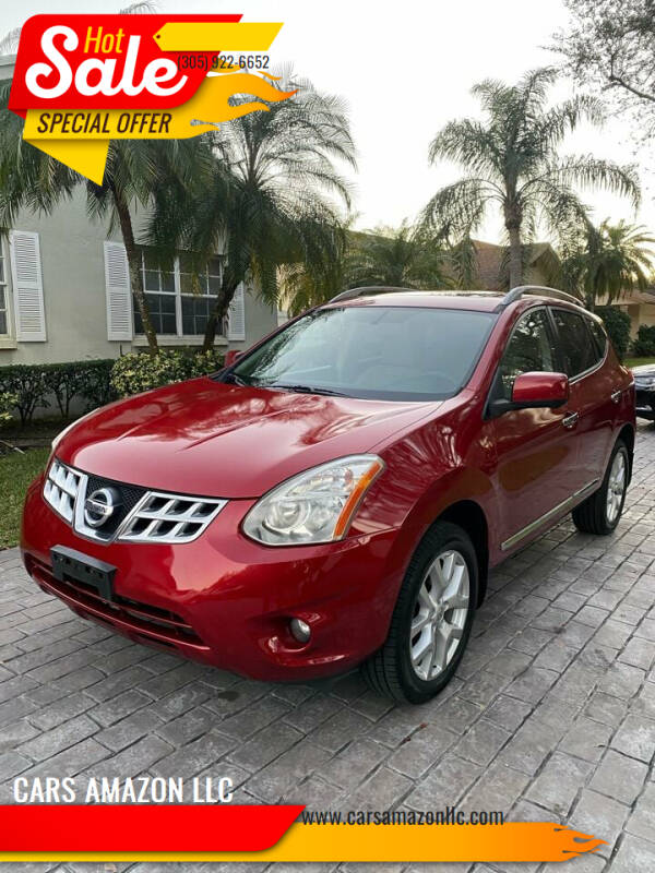 2013 Nissan Rogue for sale at CARS AMAZON LLC in Miami FL