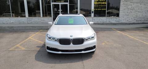 2016 BMW 7 Series for sale at Eurosport Motors in Evansdale IA