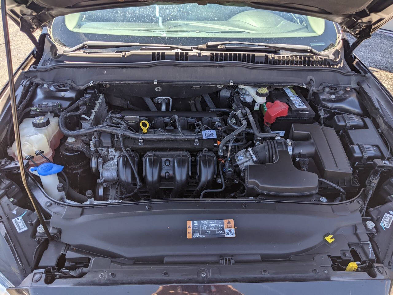 Black 2013 Ford Fusion SE SE 4dr Sedan 23
