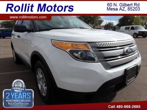 2013 Ford Explorer for sale at Rollit Motors in Mesa AZ