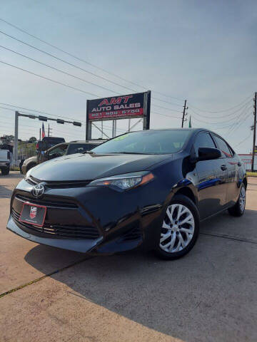 2019 Toyota Corolla for sale at AMT AUTO SALES LLC in Houston TX