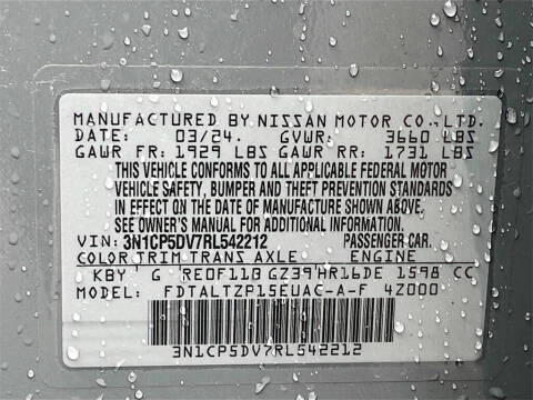 2024 Nissan Kicks SR