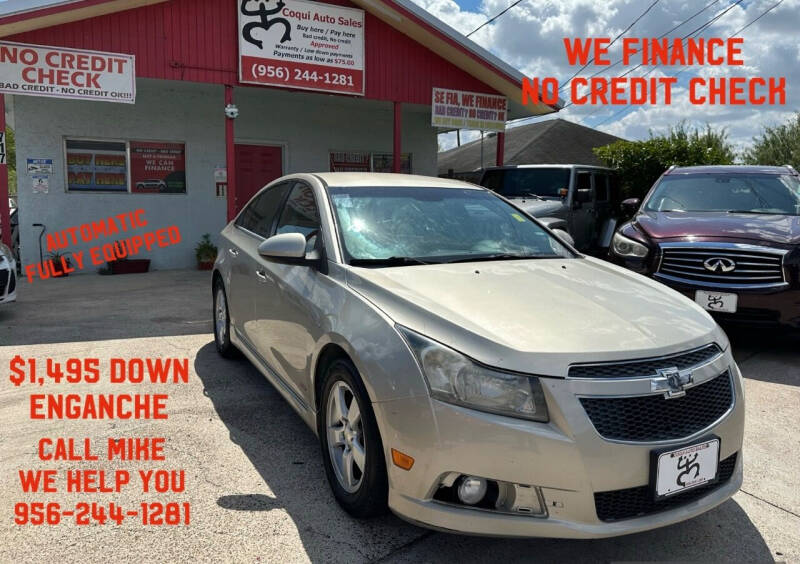 2014 Chevrolet Cruze for sale at Coqui Auto Sales in La Feria TX