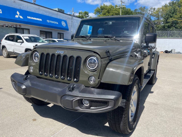 2015 Jeep Wrangler Unlimited for sale at Alpha Auto Sales in Detroit, MI