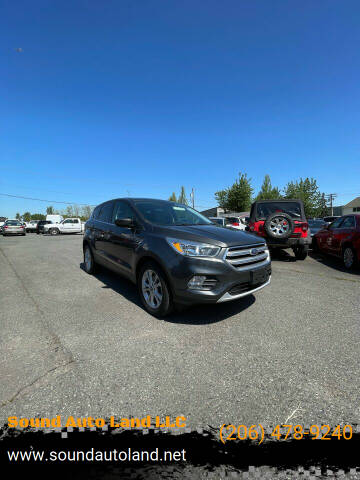 2017 Ford Escape for sale at Sound Auto Land LLC in Auburn WA