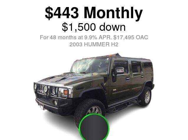 2003 HUMMER H2 for sale at Rapid Rides Auto Sales in Old Hickory TN