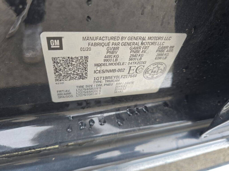 2020 GMC Sierra 2500HD