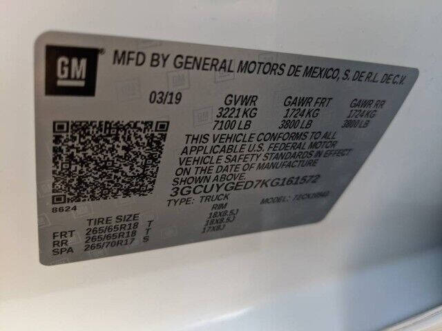 2019 Chevrolet Silverado 1500