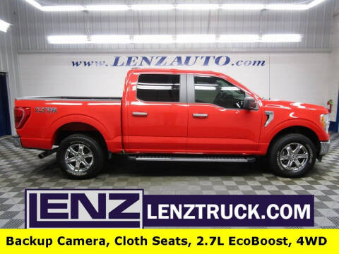 2021 Ford F-150 for sale at LENZ TRUCK CENTER in Fond Du Lac WI