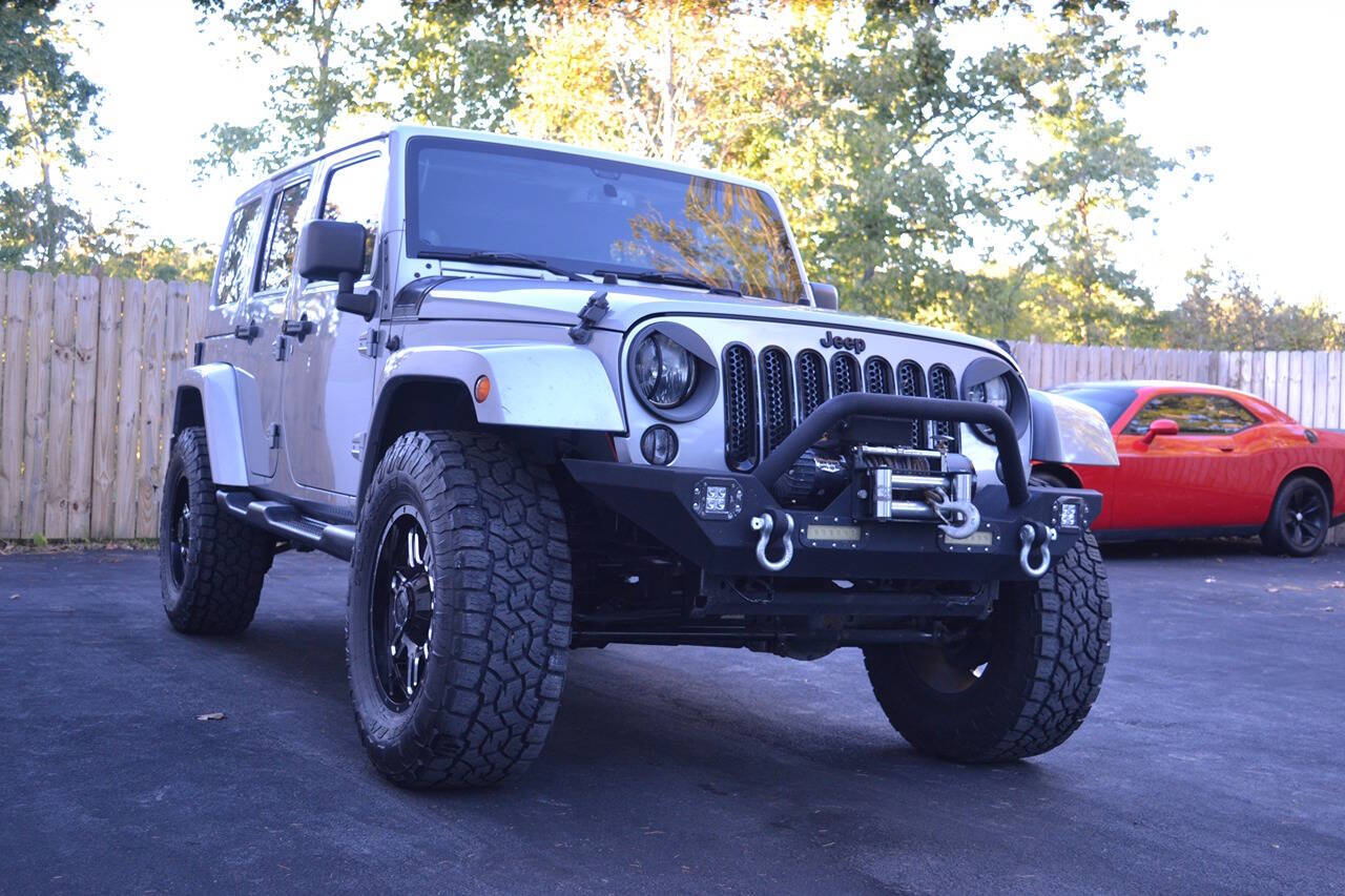 2014 Jeep Wrangler Unlimited for sale at Knox Max Motors LLC in Knoxville, TN