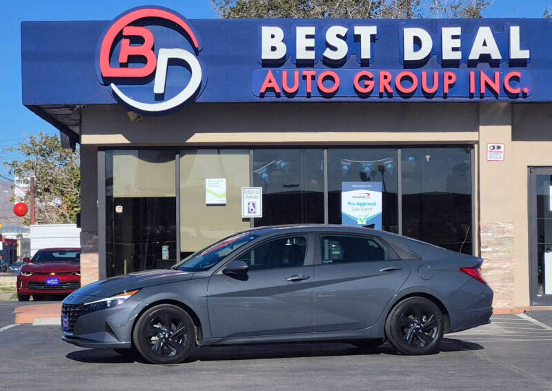 2023 Hyundai Elantra Hybrid Blue