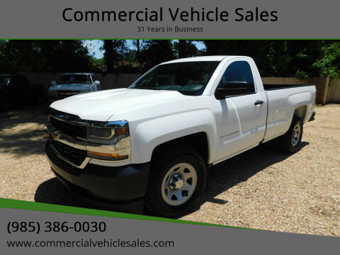 2016 Chevrolet Silverado 1500 for sale at Commercial Vehicle Sales in Ponchatoula LA