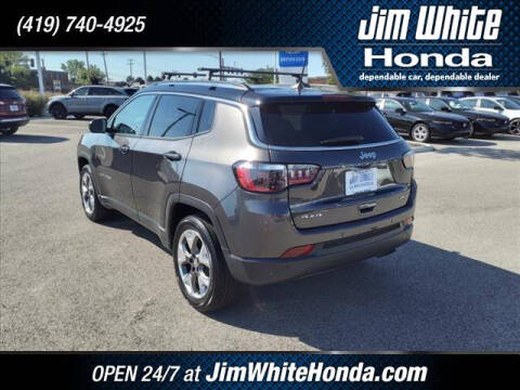 2021 Jeep Compass for sale at The Credit Miracle Network Team at Jim White Honda in Maumee OH