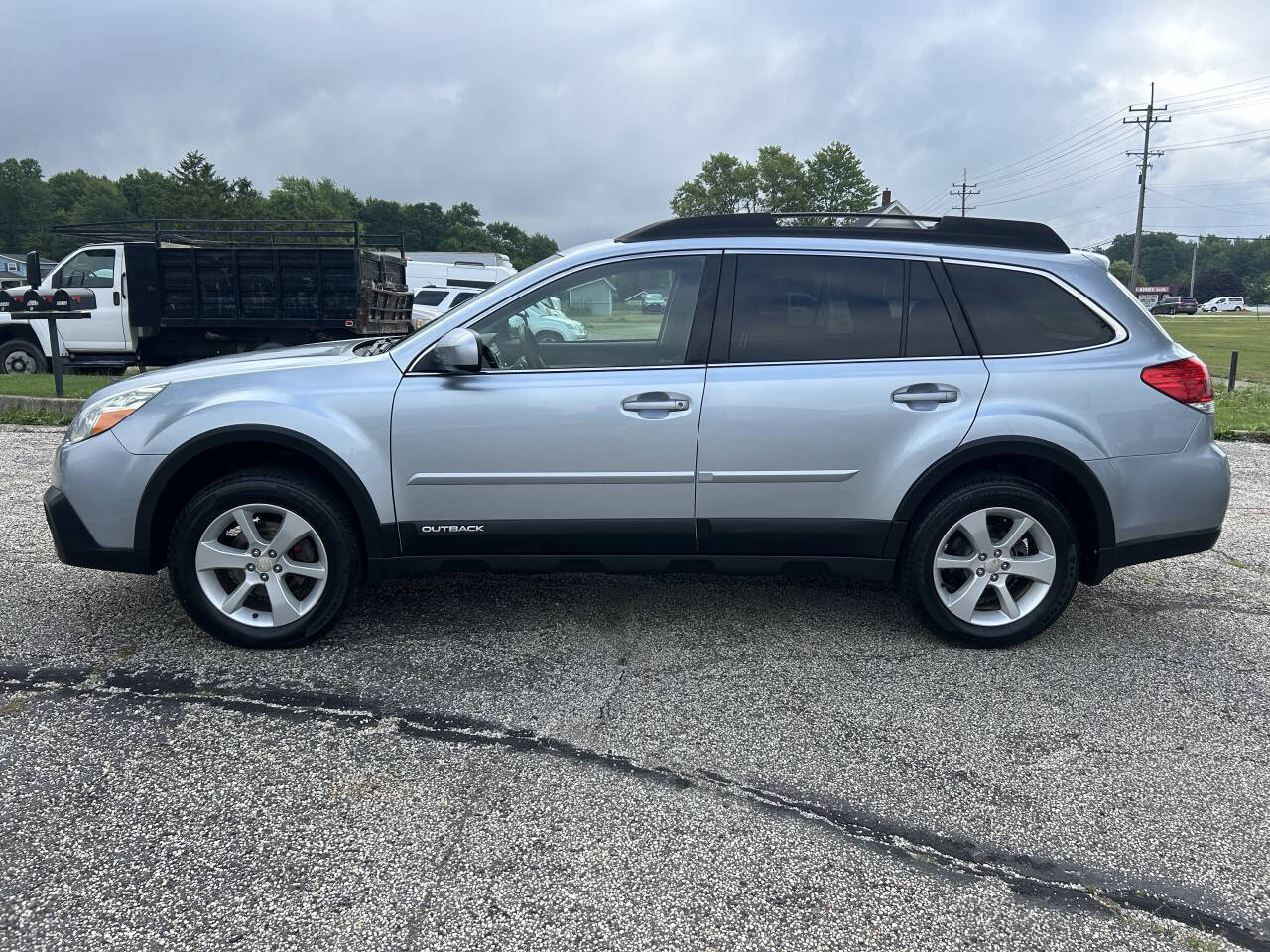 Silver 2014 Subaru Outback 2.5i Premium AWD 2.5i Premium 4dr Wagon CVT 1