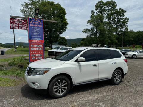 2013 Nissan Pathfinder for sale at Wahl to Wahl Car Sales in Cooperstown NY