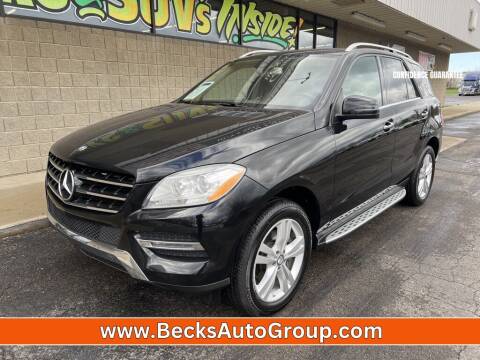 2015 Mercedes-Benz M-Class for sale at Becks Auto Group in Mason OH
