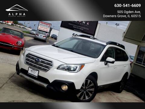 2016 Subaru Outback for sale at Alpha Luxury Motors in Downers Grove IL