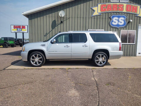 2014 Cadillac Escalade ESV for sale at CARS ON SS in Rice Lake WI