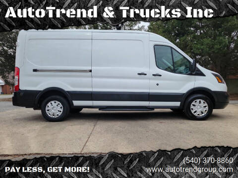 2015 Ford Transit for sale at AutoTrend & Trucks Inc in Fredericksburg VA