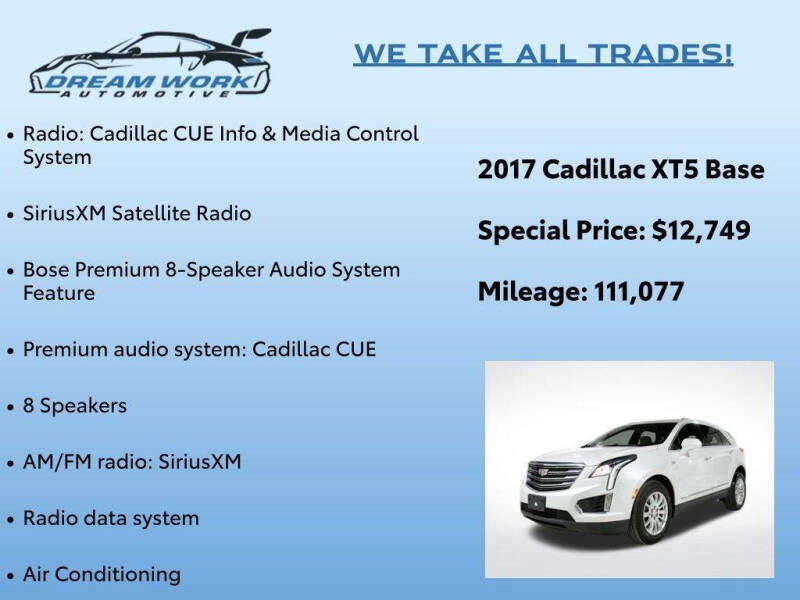 2017 Cadillac XT5