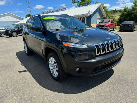 2015 Jeep Cherokee for sale at HACKETT & SONS LLC in Nelson PA