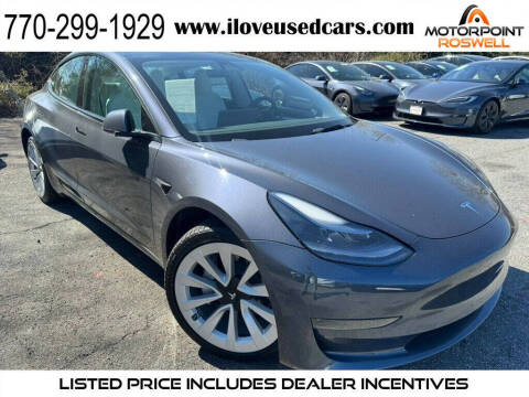 2023 Tesla Model 3 for sale at Motorpoint Roswell in Roswell GA