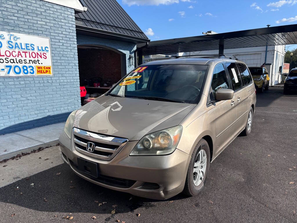 2007 Honda Odyssey for sale at Michael Johnson @ Allens Auto Sales Hopkinsville in Hopkinsville, KY