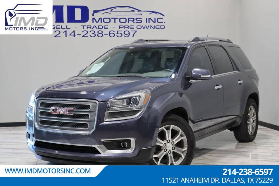 2014 GMC Acadia for sale at IMD MOTORS, INC in Dallas, TX