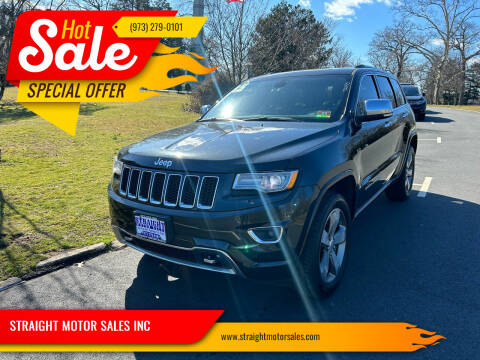 2015 Jeep Grand Cherokee for sale at STRAIGHT MOTOR SALES INC in Paterson NJ
