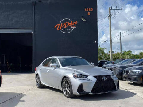 2019 Lexus IS 300 for sale at U Drive Motors in Hollywood FL