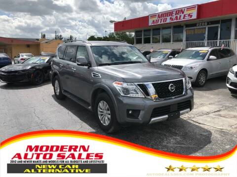 2018 Nissan Armada for sale at Modern Auto Sales in Hollywood FL
