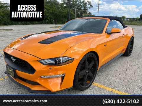 2018 Ford Mustang for sale at ACCESS AUTOMOTIVE in Bensenville IL