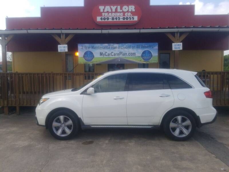 2012 Acura MDX for sale at Taylor Trading Co in Beaumont TX
