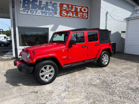 2017 Jeep Wrangler Unlimited for sale at Bells Auto Sales in Winston Salem NC