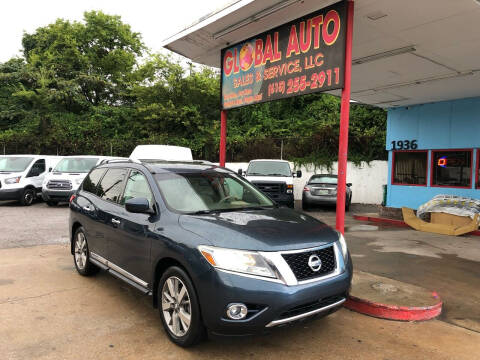 2014 Nissan Pathfinder for sale at Global Auto Sales and Service in Nashville TN