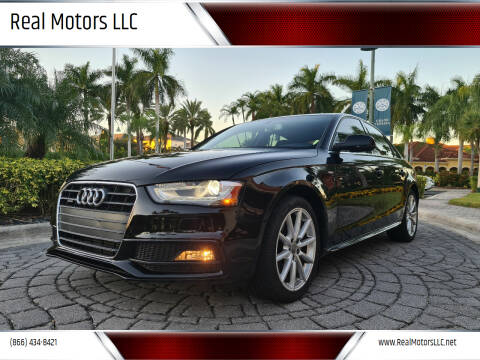 2016 Audi A4 for sale at Real Motors LLC in Clearwater FL