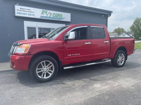 2012 Nissan Titan for sale at 24/7 Cars in Bluffton IN