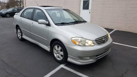 2004 Toyota Corolla for sale at Rouhana Auto Sales in Norwood MA