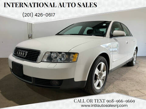 2002 Audi A4 for sale at International Auto Sales in Hasbrouck Heights NJ