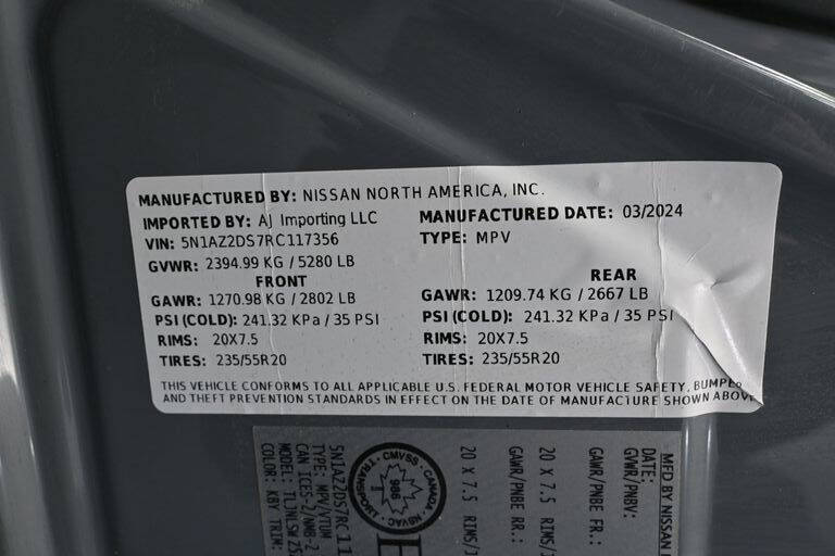 2024 Nissan Murano Platinum