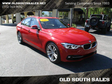 2016 BMW 3 Series for sale at OLD SOUTH SALES in Vero Beach FL