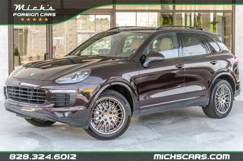 2017 Porsche Cayenne for sale at Mich's Foreign Cars in Hickory NC