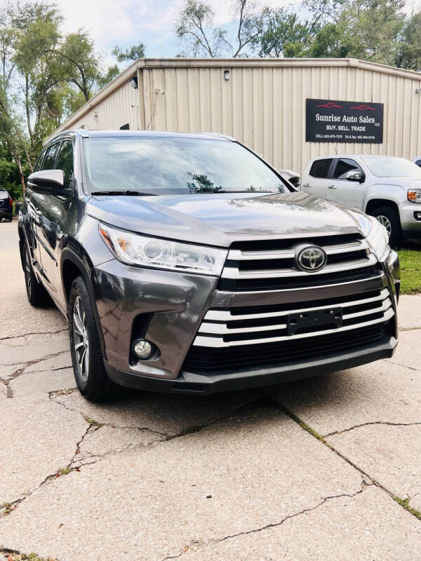 2018 Toyota Highlander XLE's photo