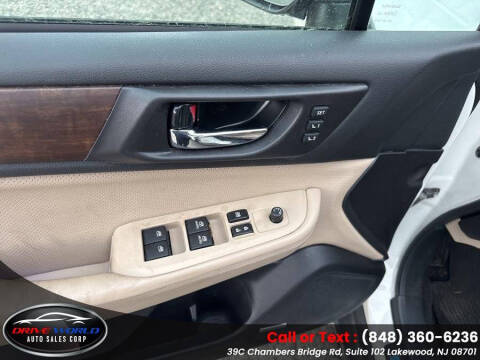2016 Subaru Outback 2.5i Limited